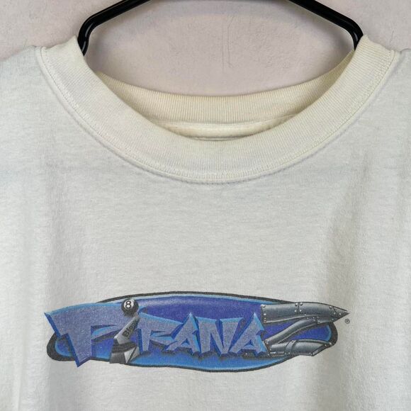 Vintage Y2K PiranaZ 2001 T-Shirt Skater Size XXL - Picture 4 of 8
